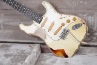 Erhard Handmade Instruments Vintage White Heavy Relic Stratocaster Elektromos gitár - Route51guitars [Ma, 11:31]