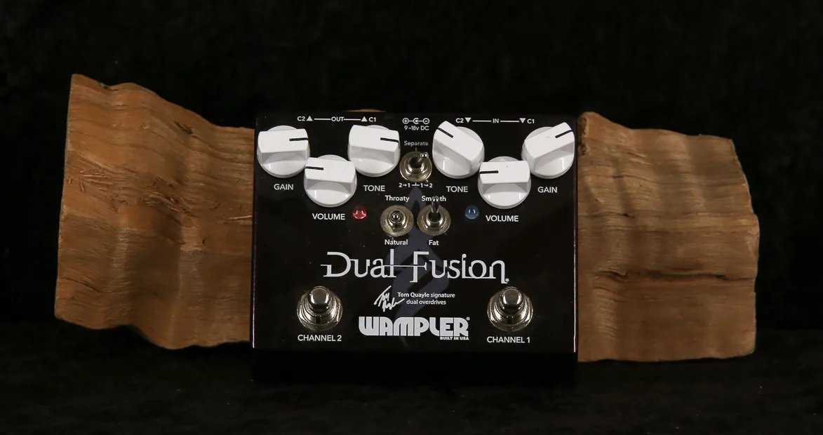 Wampler Dual Fusion overdrive Effekt pedál