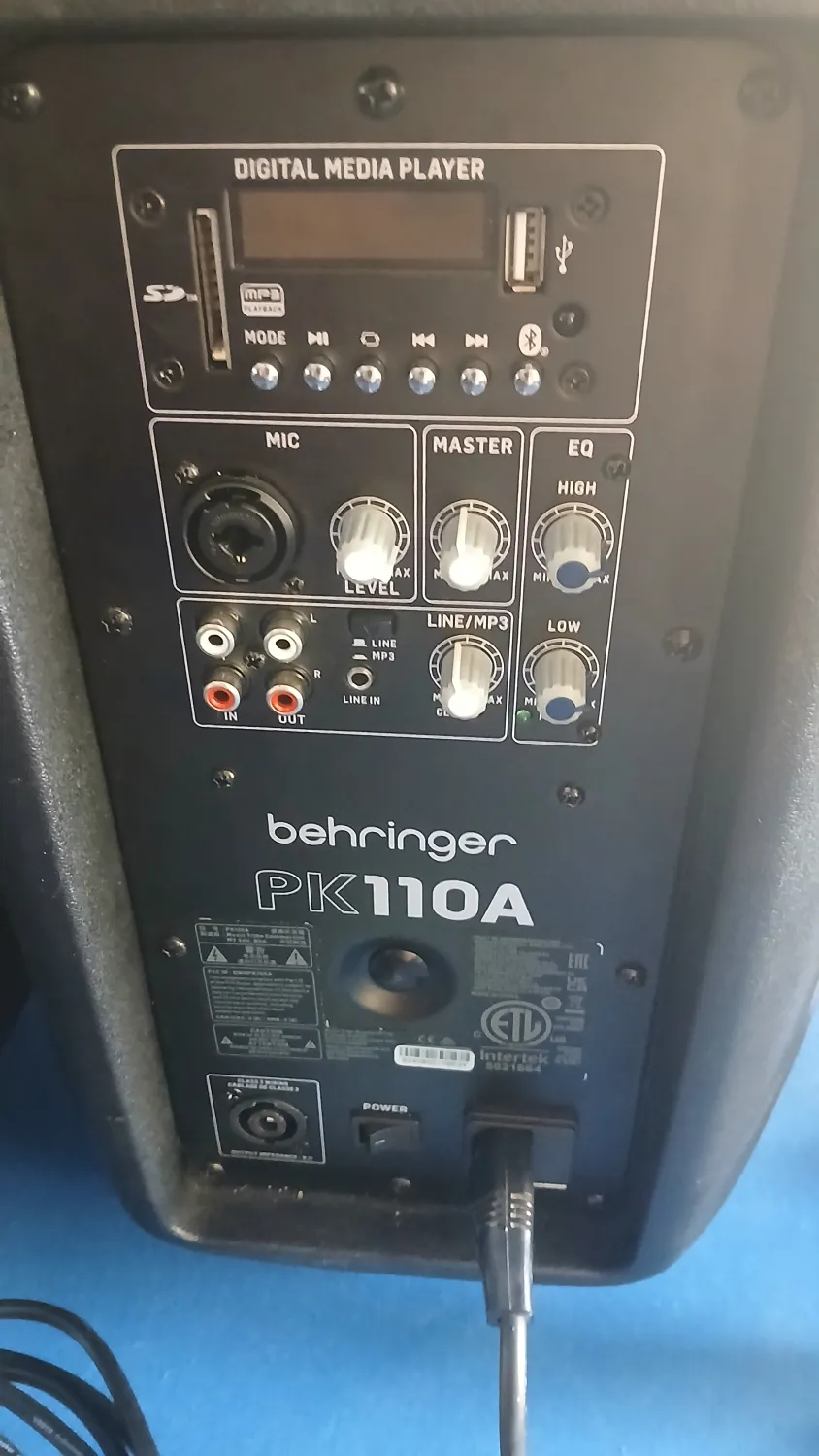 Behringer Pk 110A, Pk110 Aktív hangfal