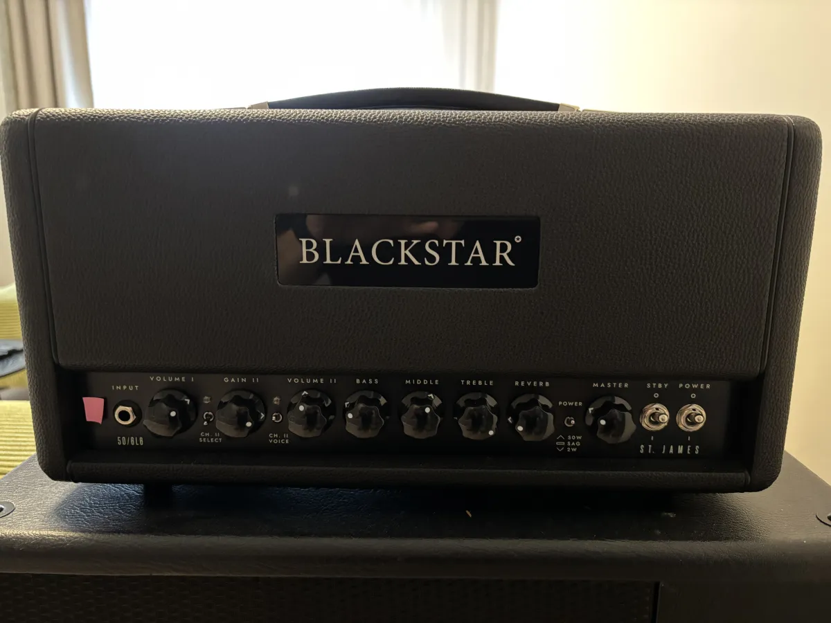 Blackstar St James 6l6 fej + Engl táska Guitar amplifier