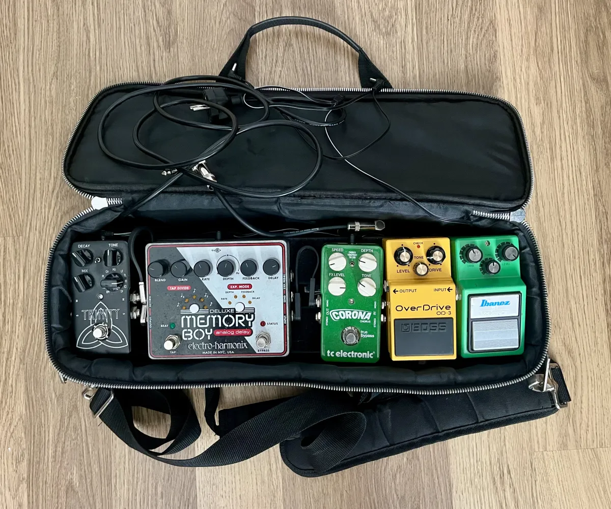 CIOKS DC 5  Pedaltrain NANO plus  táska  kábelek Caja de pedalera