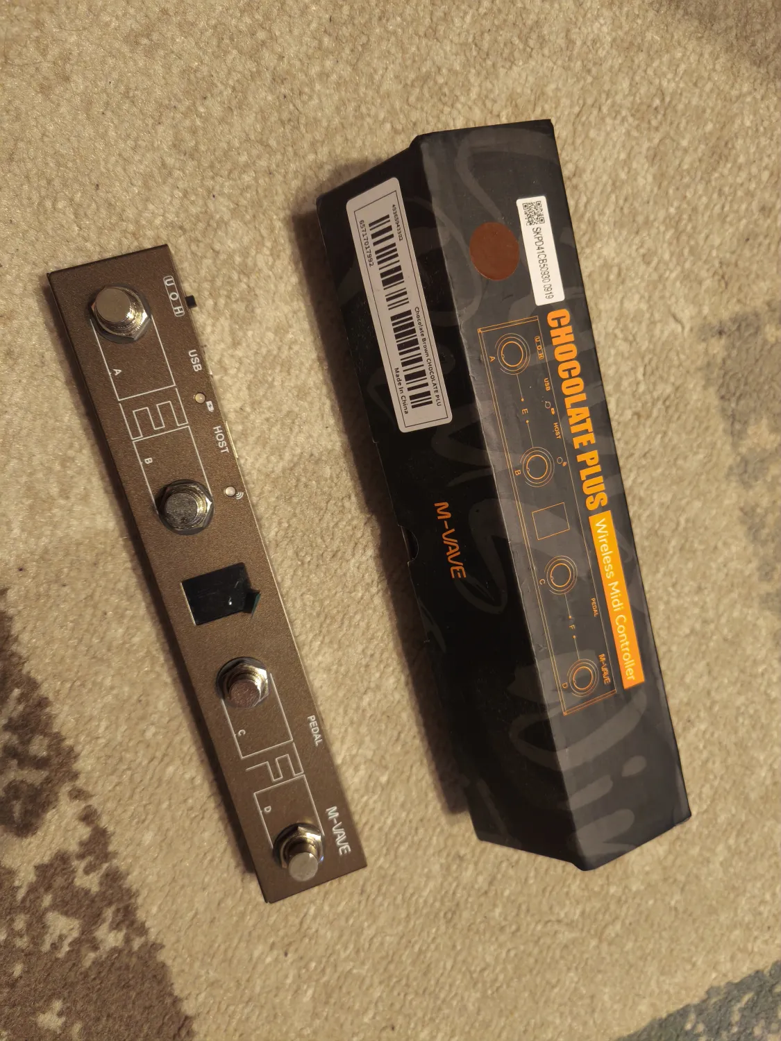 CUVAVE / M-VAVE M-VAVE Chocolate Plus Pedal MIDI
