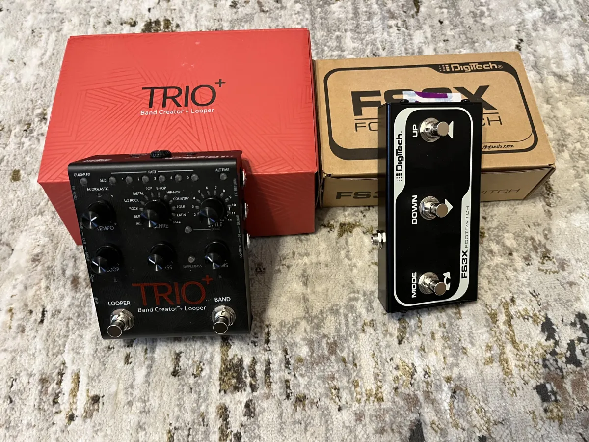 Digitech TRIO+ Stompbox + FS3X Jam Man SET Pedal