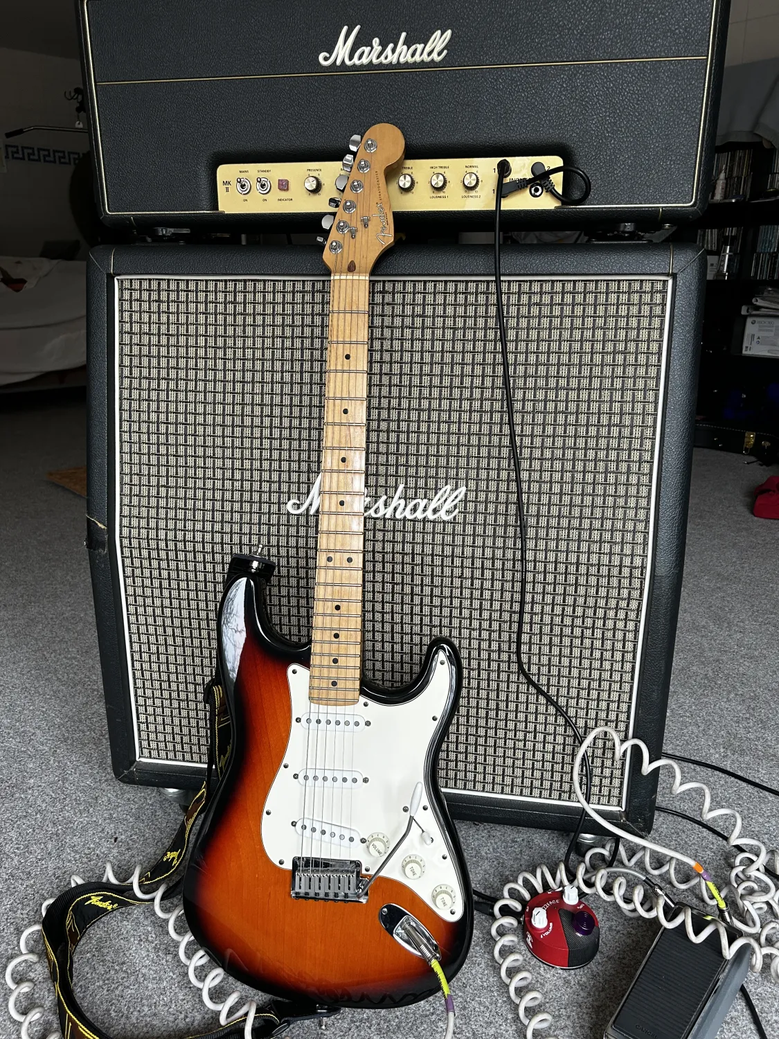 Fender Am Std. Stratocaster 1995 Elektromos gitár