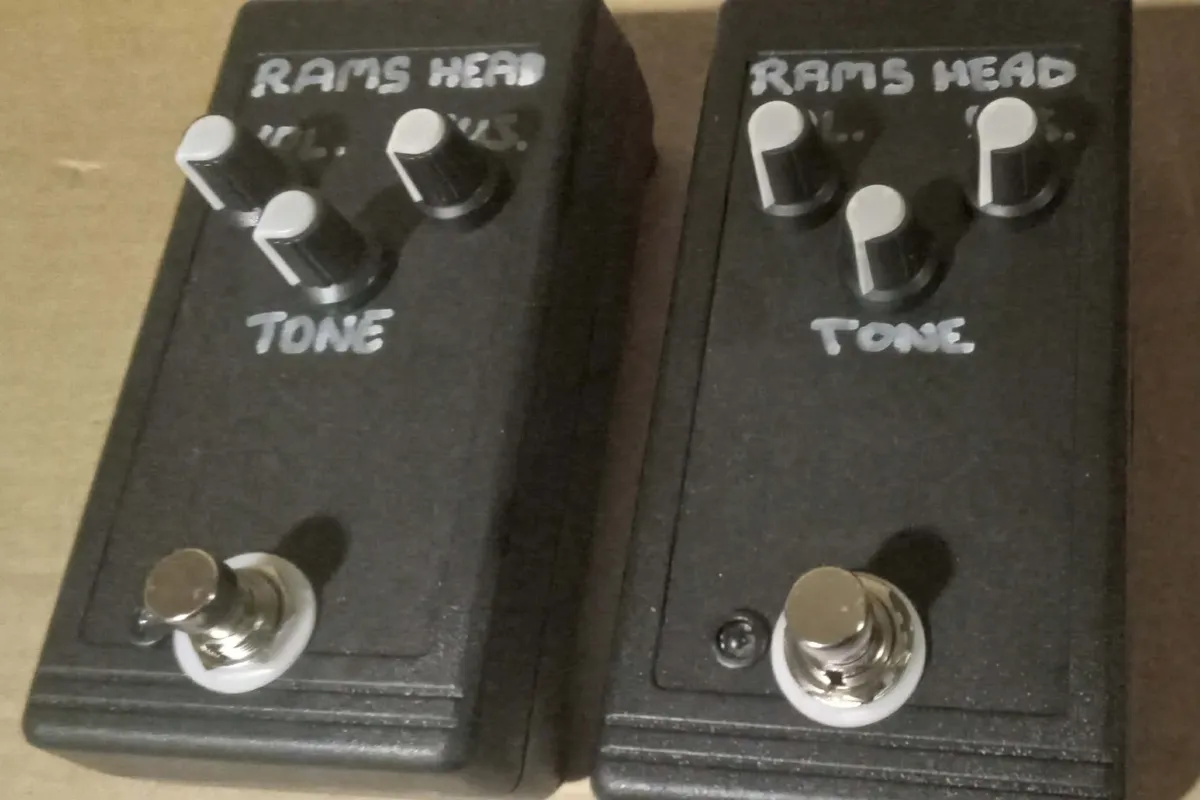 Házi készítésű Rams Head muff Fuzz