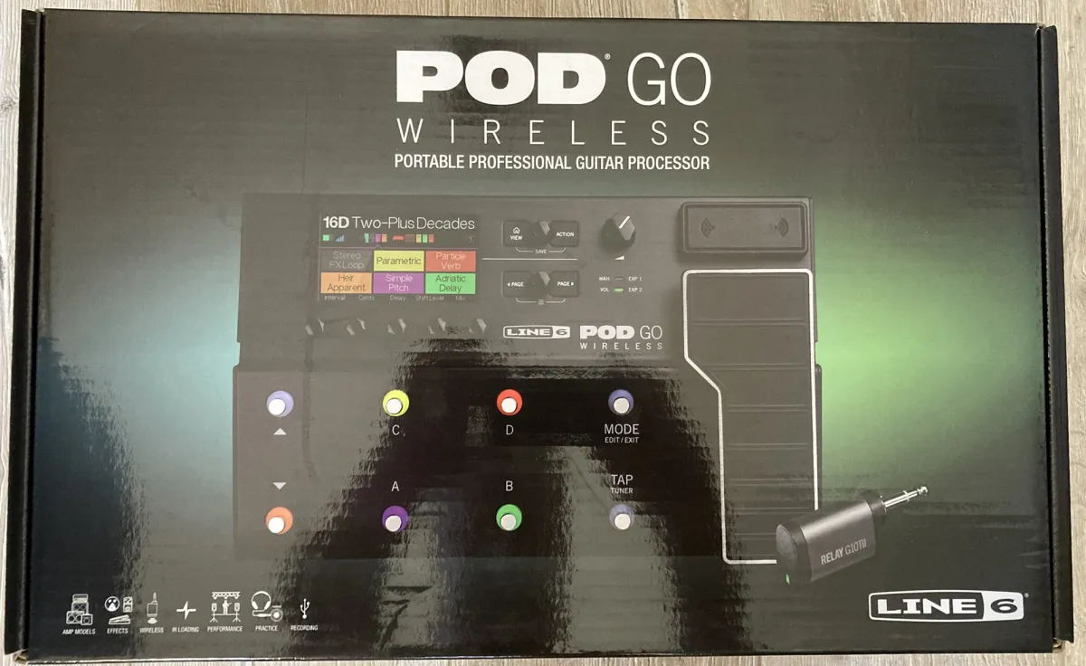 Line 6 POD Go Wireless Gitarren-Modelling-Prozessor