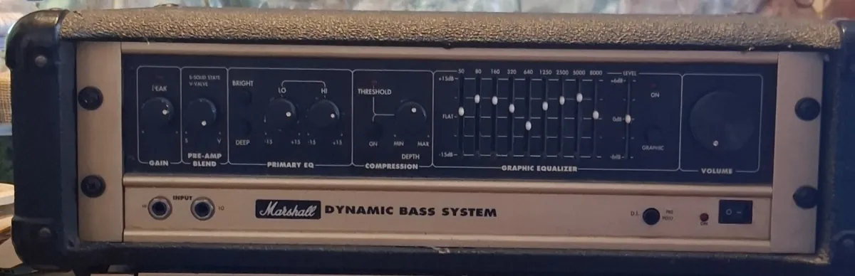 Marshall DBS 7400 Zosilňovačová hlava a skriňa pre basgitaru