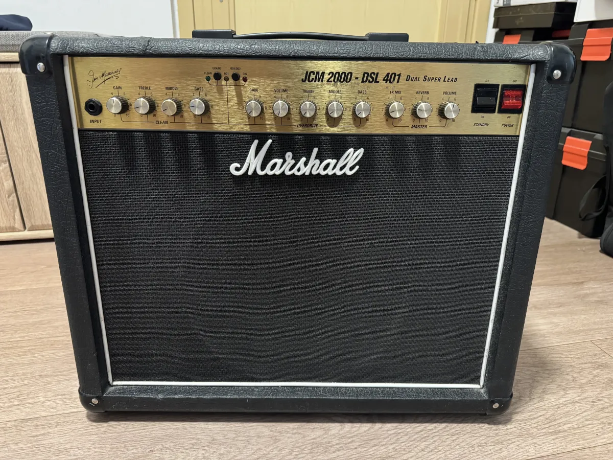 Marshall DSL401 combo de guitarra a válvulas