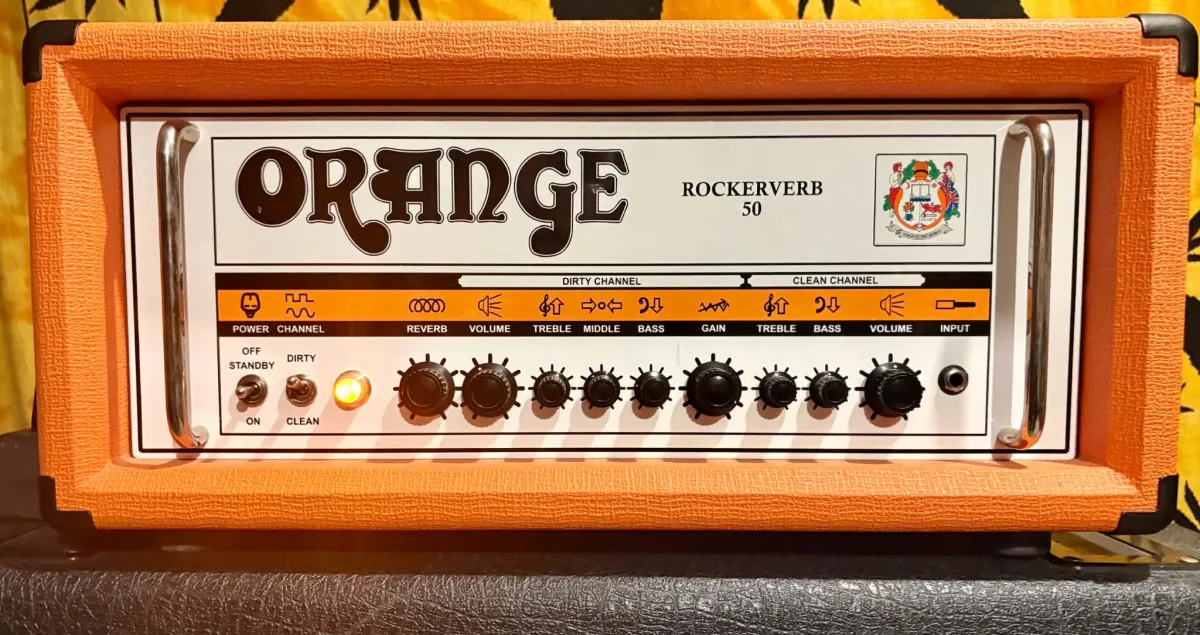 Orange Rockerverb 50 MK I Gitarreverstärker-Kopf