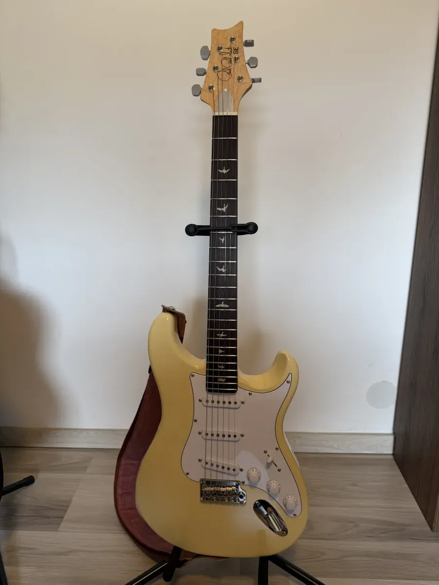 PRS SE Silver Sky Moon White Rosewood Elektromos gitár
