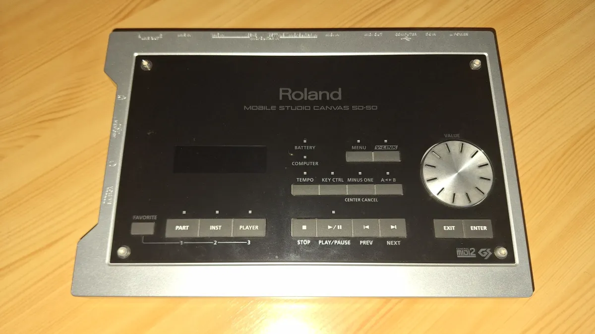 Roland SD-50 Mobile Studio Canvas Zvukový modul