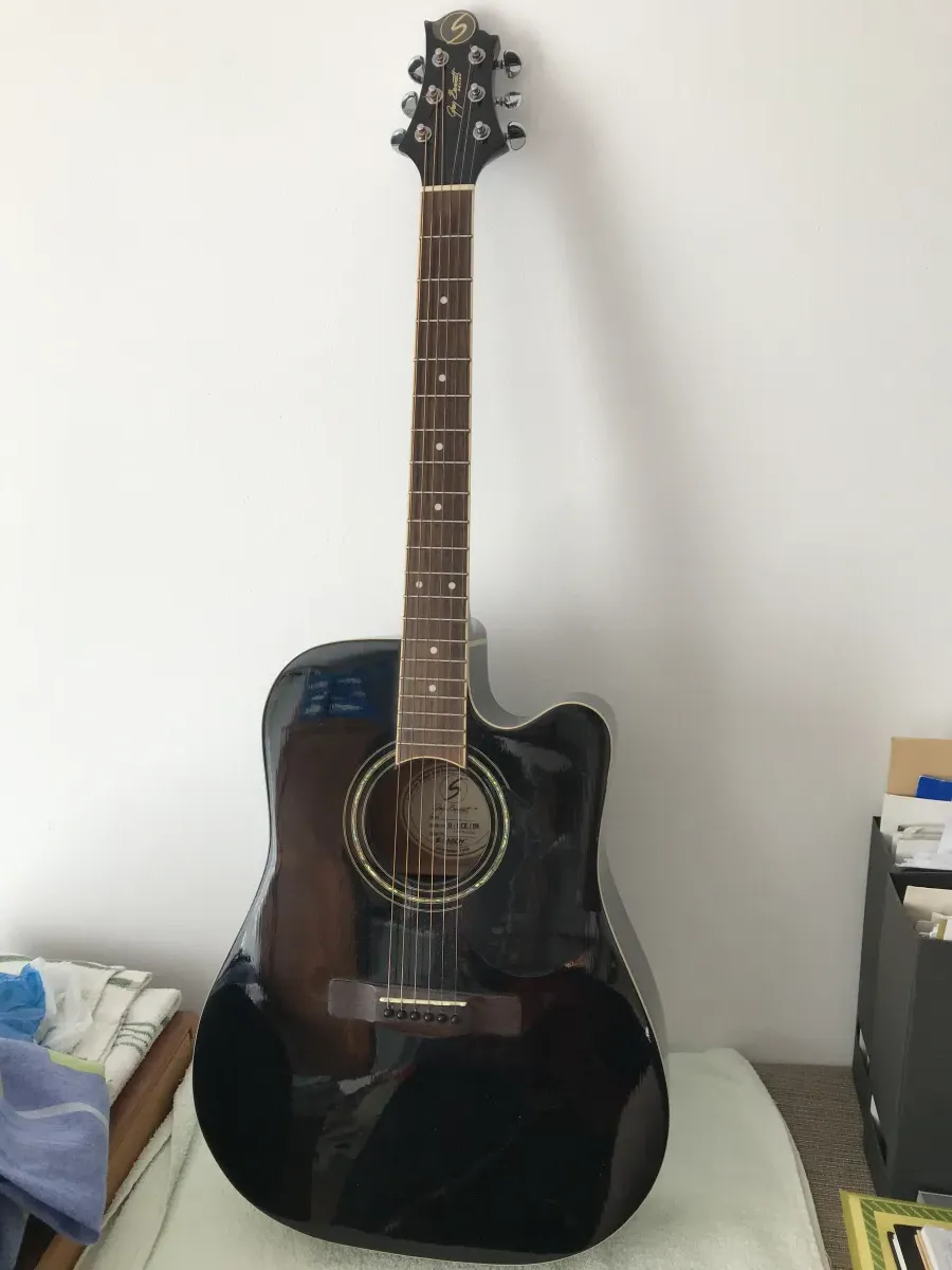 Samic Greg Bennett Samick Greg Bennett D1-CEBK elektro- Akustikgitarre
