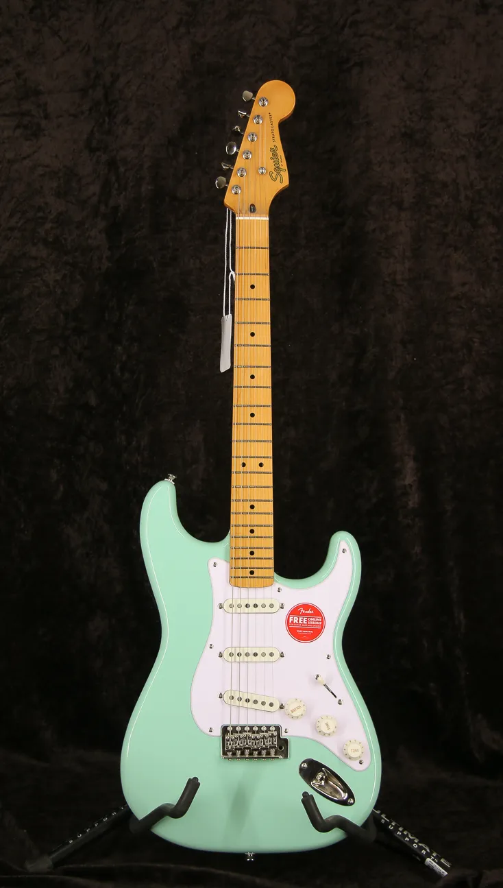 Squier CV 50s Strat Surf Green Ltd Ed. MII 2025 E-Gitarre
