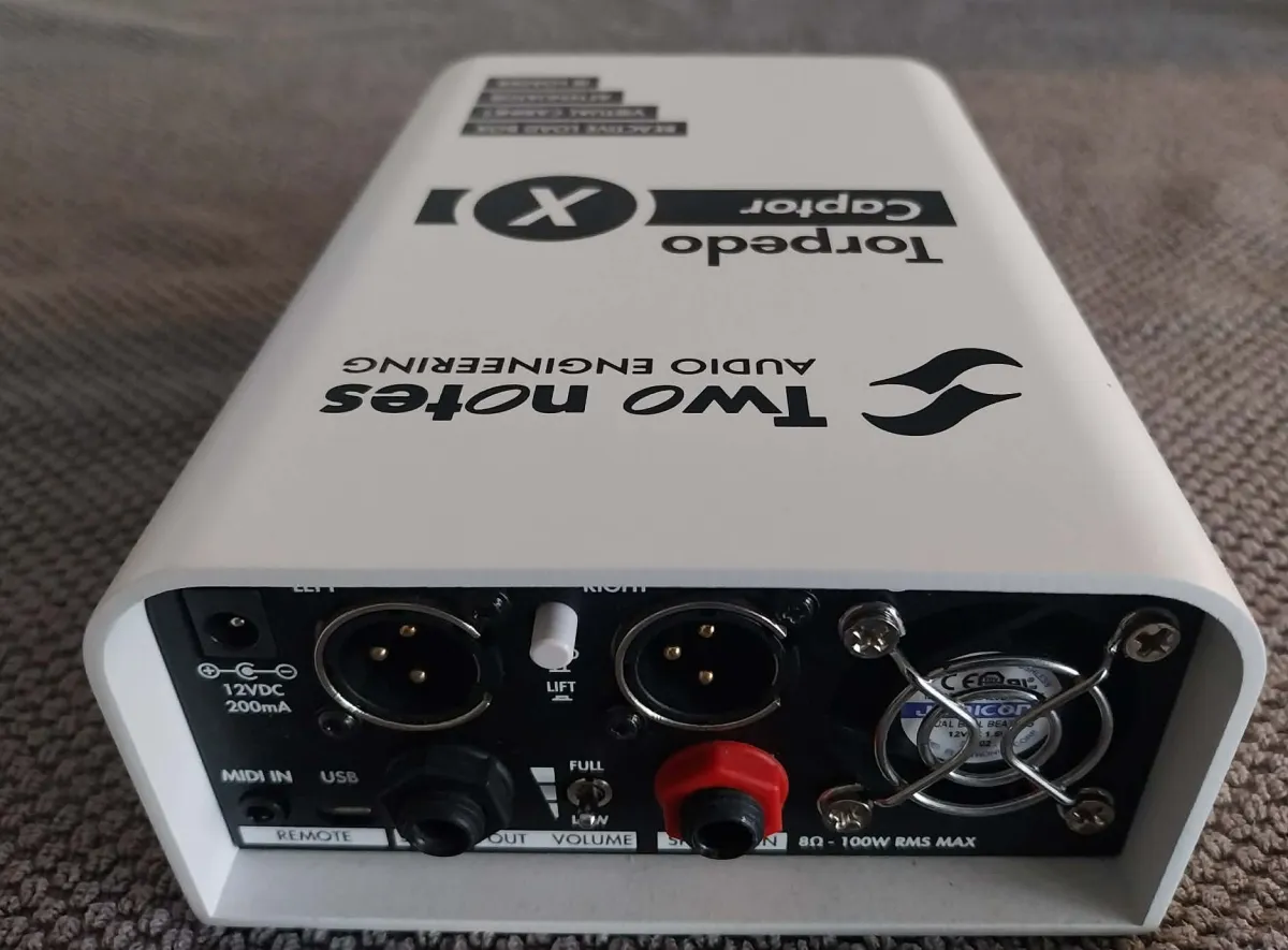 Two Notes Captor x Load box