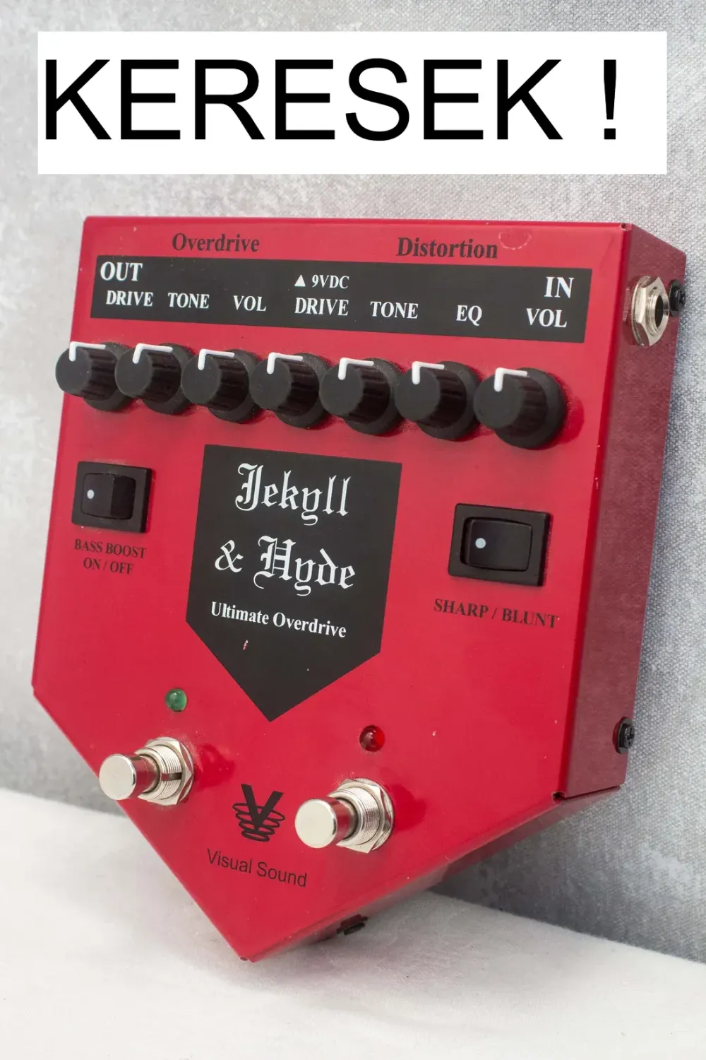 Visual Sound Jekyll & Hyde Ultimate Overdrive Pedál