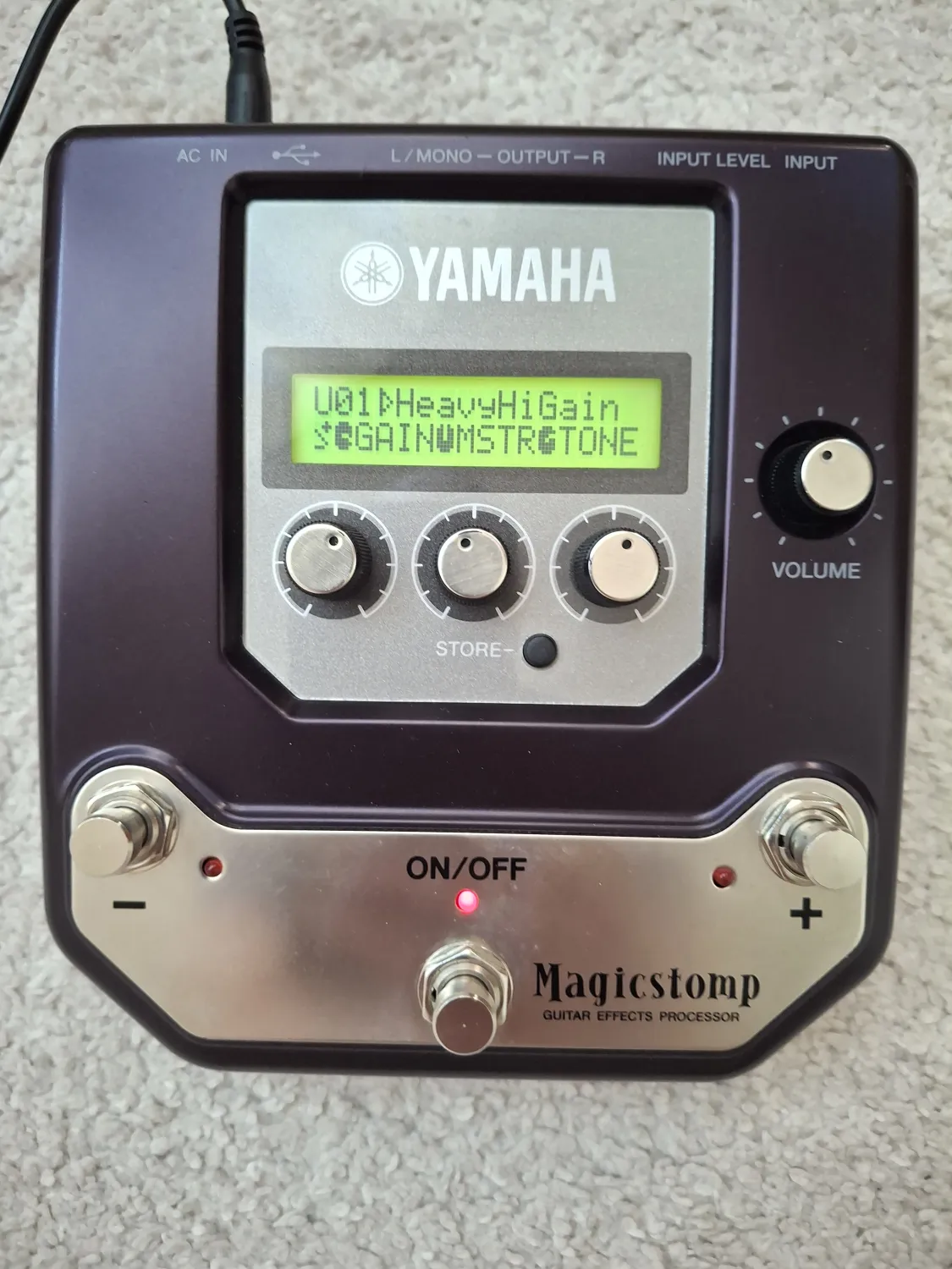 YAMAHA Magicstomp Effekt