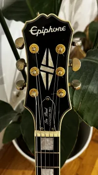 Epiphone Les Paul Custom Pro Ebony Elektromos gitár