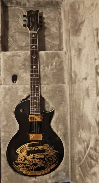 LTD WA-WARBIRD Black with Graphic Elektromos gitár - Szőke Dániel Zoltán [Ma, 17:58]