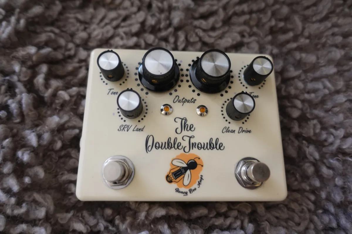 Honey Bee Amps Double Trouble overdrive Pedál