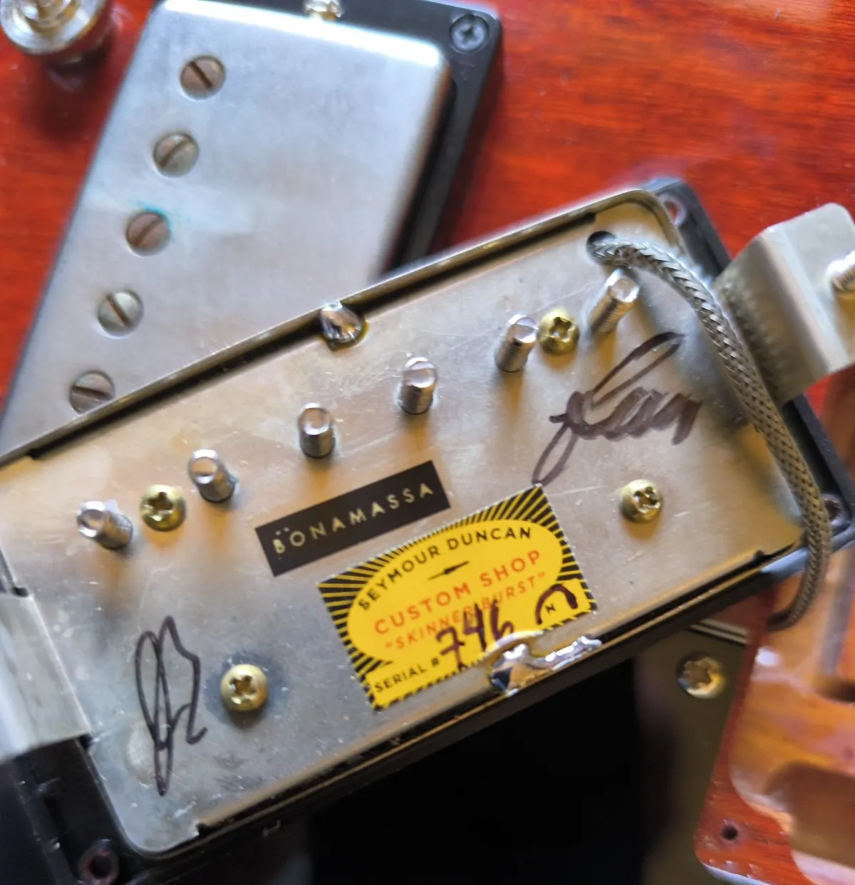 Seymour Duncan Joe Bonamassa Skinnerburst Hangszedő