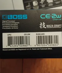 BOSS CE-2W Pedál - Sinkovits [Ma, 16:46]