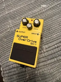 BOSS SD1 SuperOverdrive japan Pedál