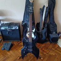 LTD ESP  AX50 LH SATIN BLACK Balkezes elektromos gitár - Juhász Simon [Ma, 18:10]