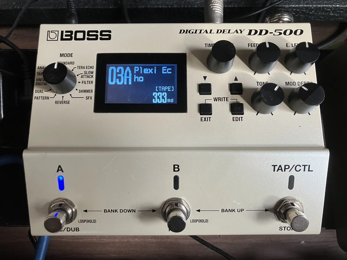 BOSS DD-500 Digital Verzögerung