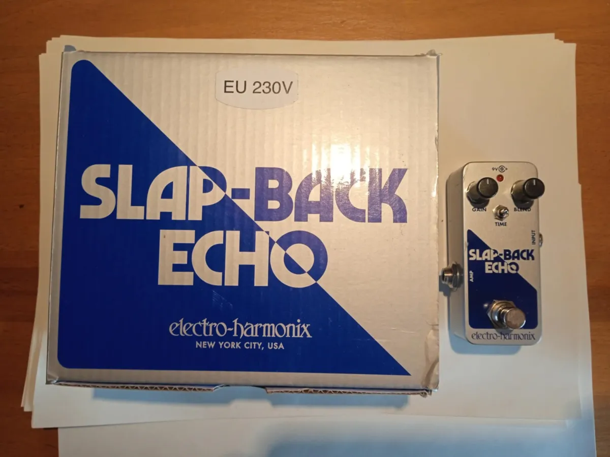 Electro Harmonix Slap-Back Echo Effekt pedál