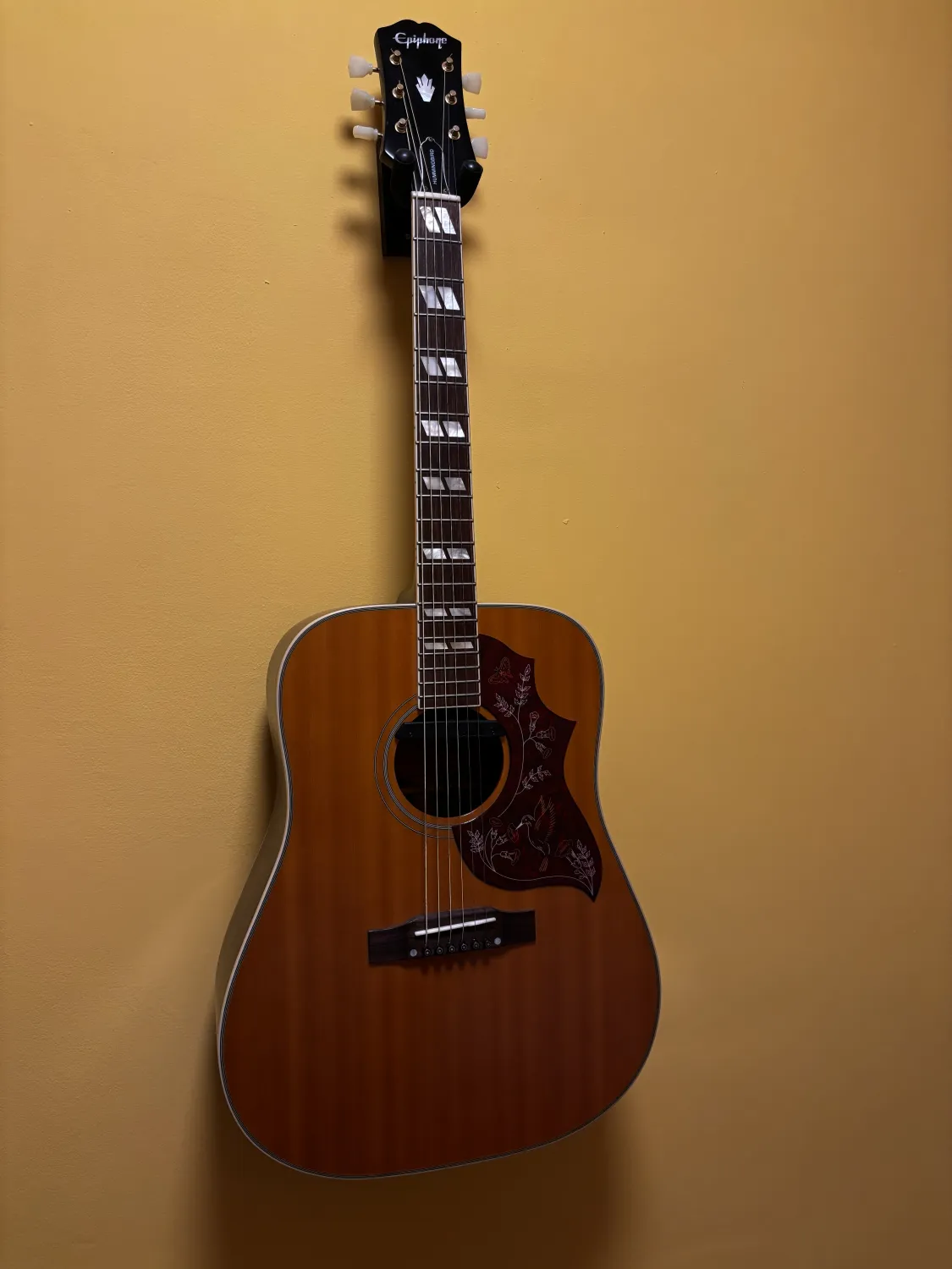 Epiphone Hummingbird Inspired by Gibson Elektro-Akkustik Guitarre