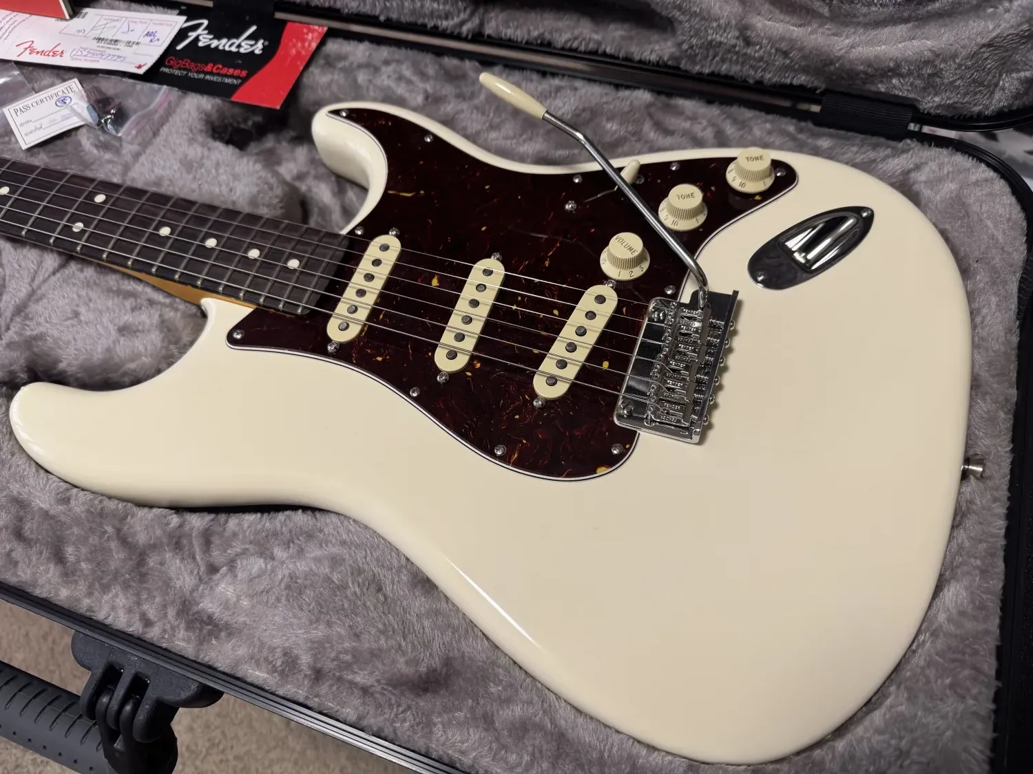 Fender Professional II Stratocaster RW Olympic White Guitarra eléctrica