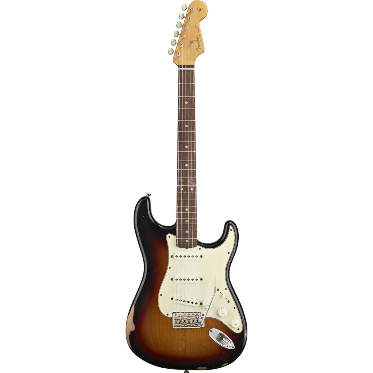 Fender Road Worn 60s Stratocaster Sunburst E-Gitarre