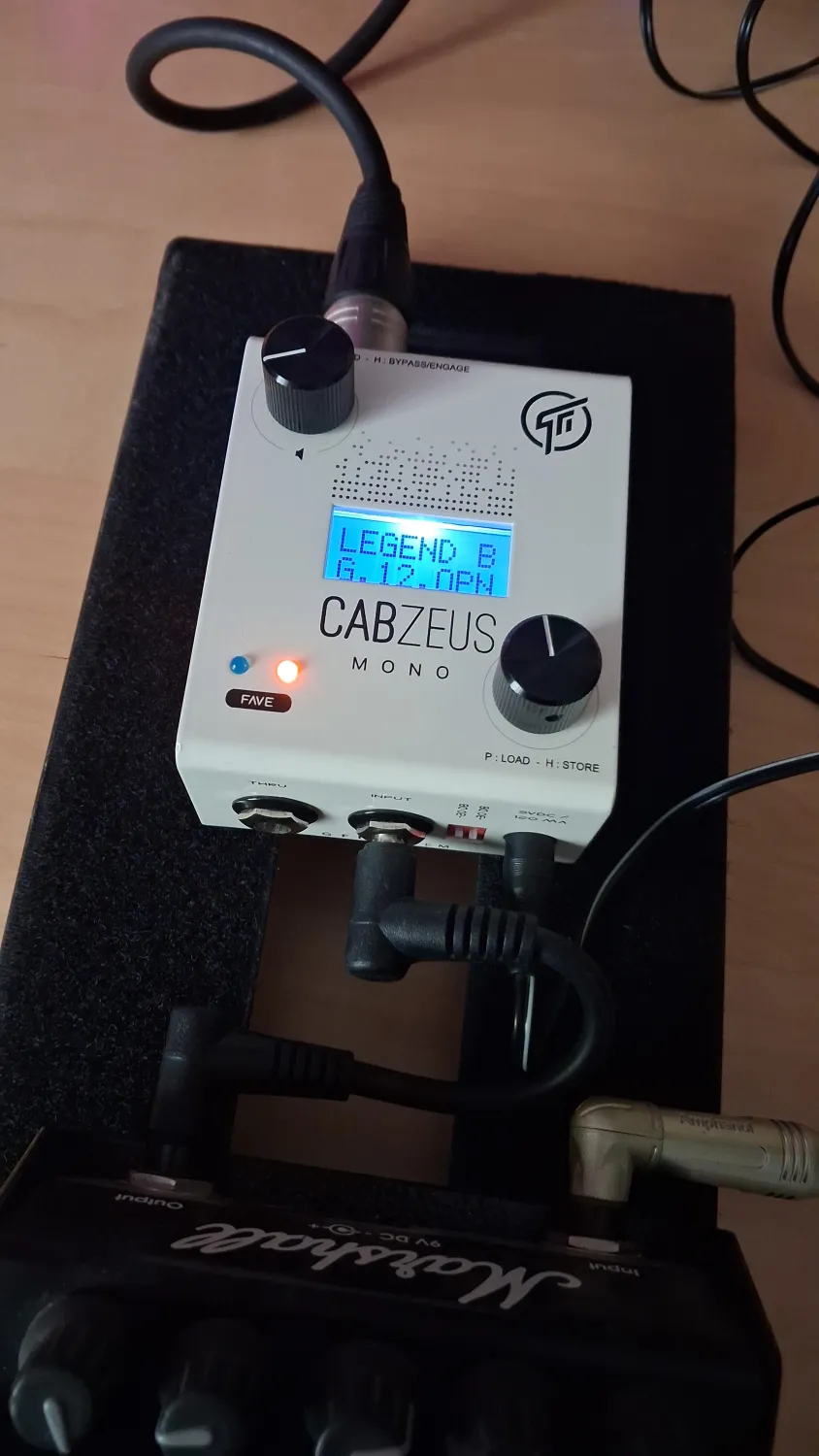 GFI System CABZEUS mono Efektový pedál