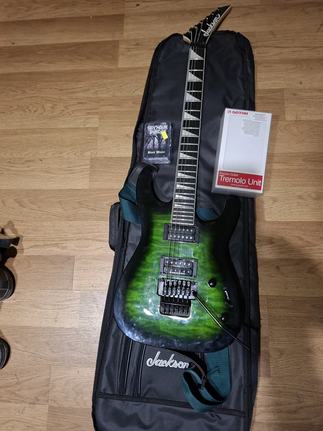 Jackson Js32 gotoh1996+black winter Elektromos gitár