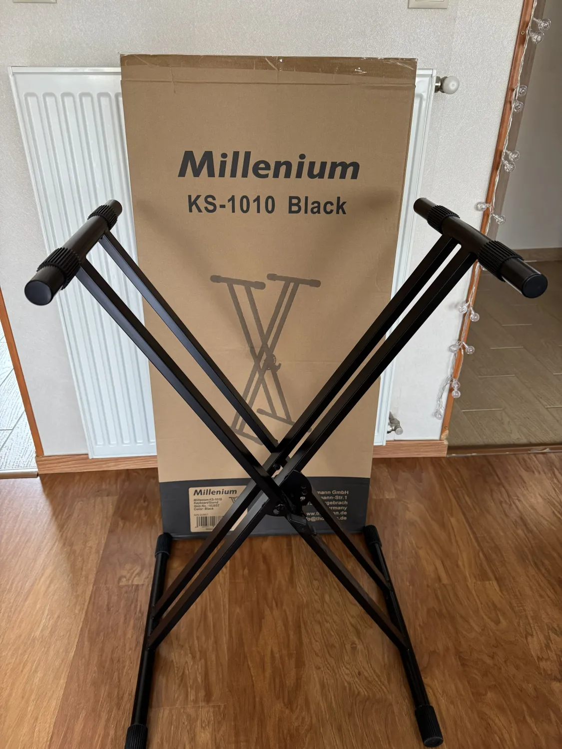 Millenium KS-1010 Black Billentyűs állvány
