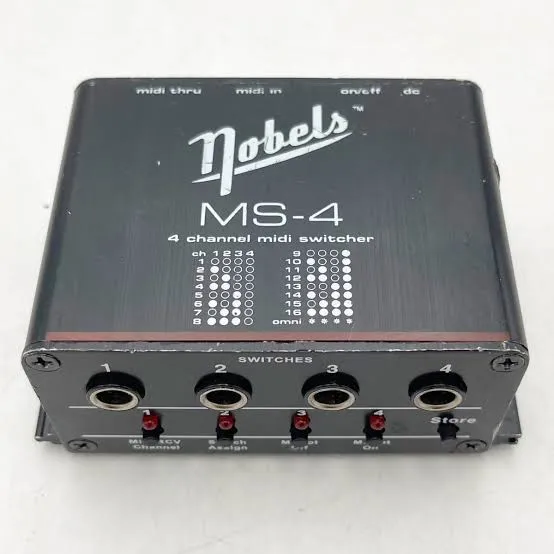 Nobels MS-4 MIDI controller