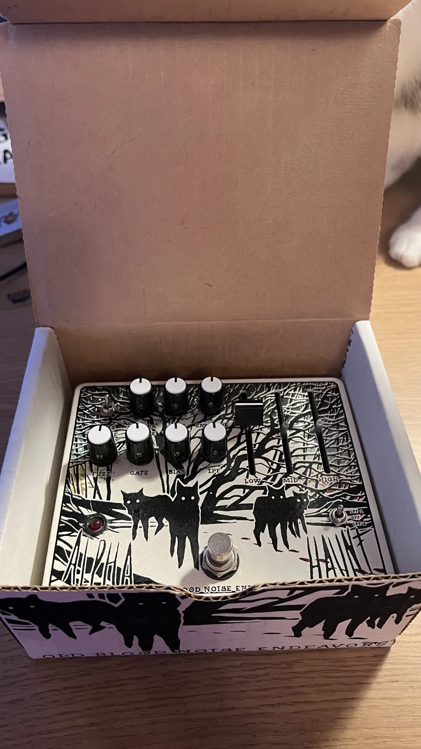 Old Blood Noise Endevours Alpha Haunt V1 Fuzz Distortion