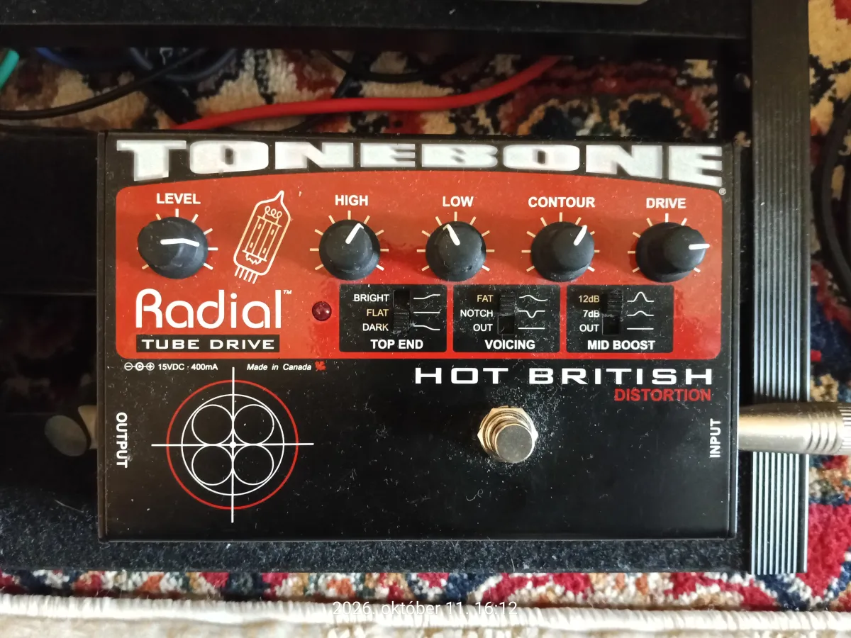 Radial Tonebone Hot British Distrotion