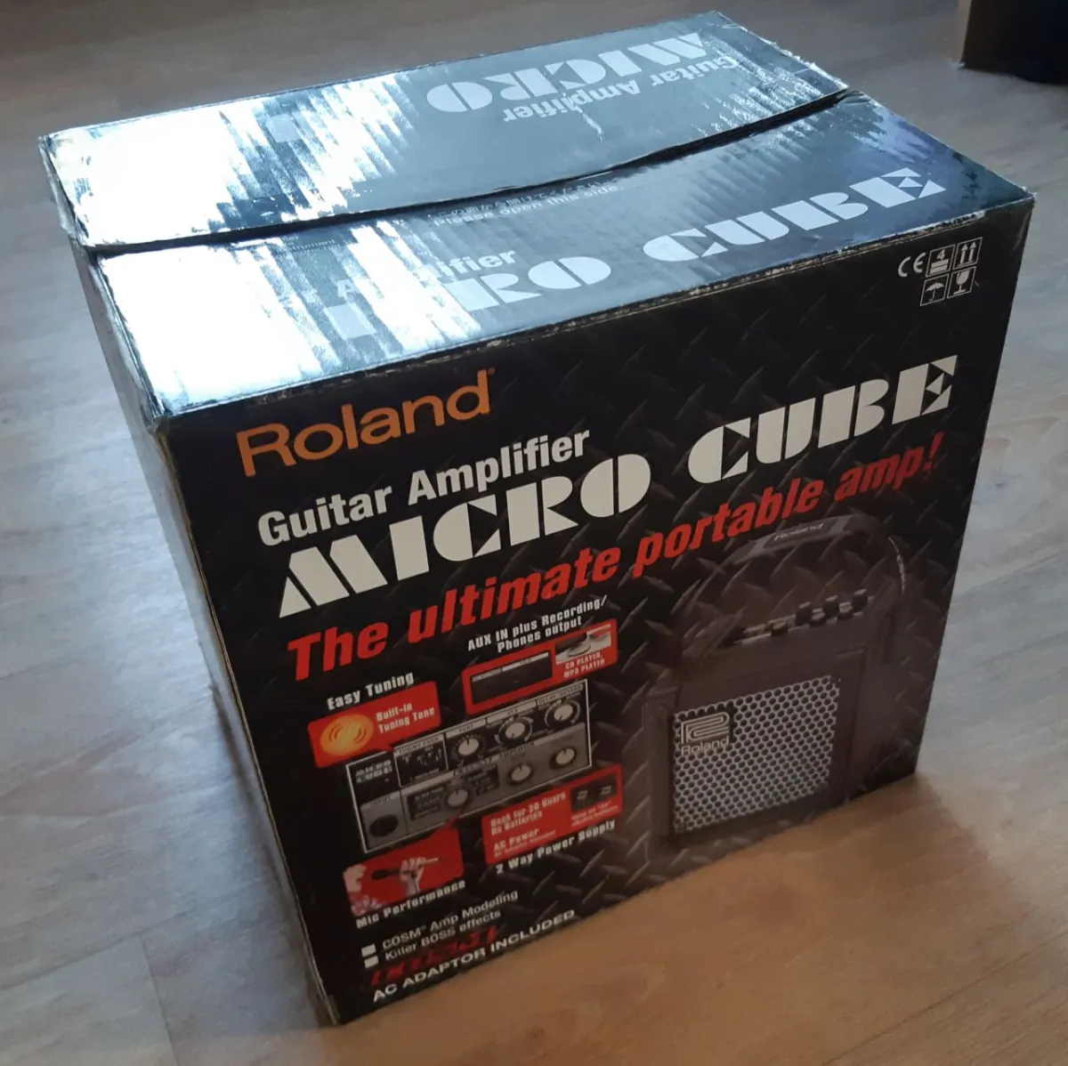 Roland MicroCube Fejhallgatós gitárerősítő