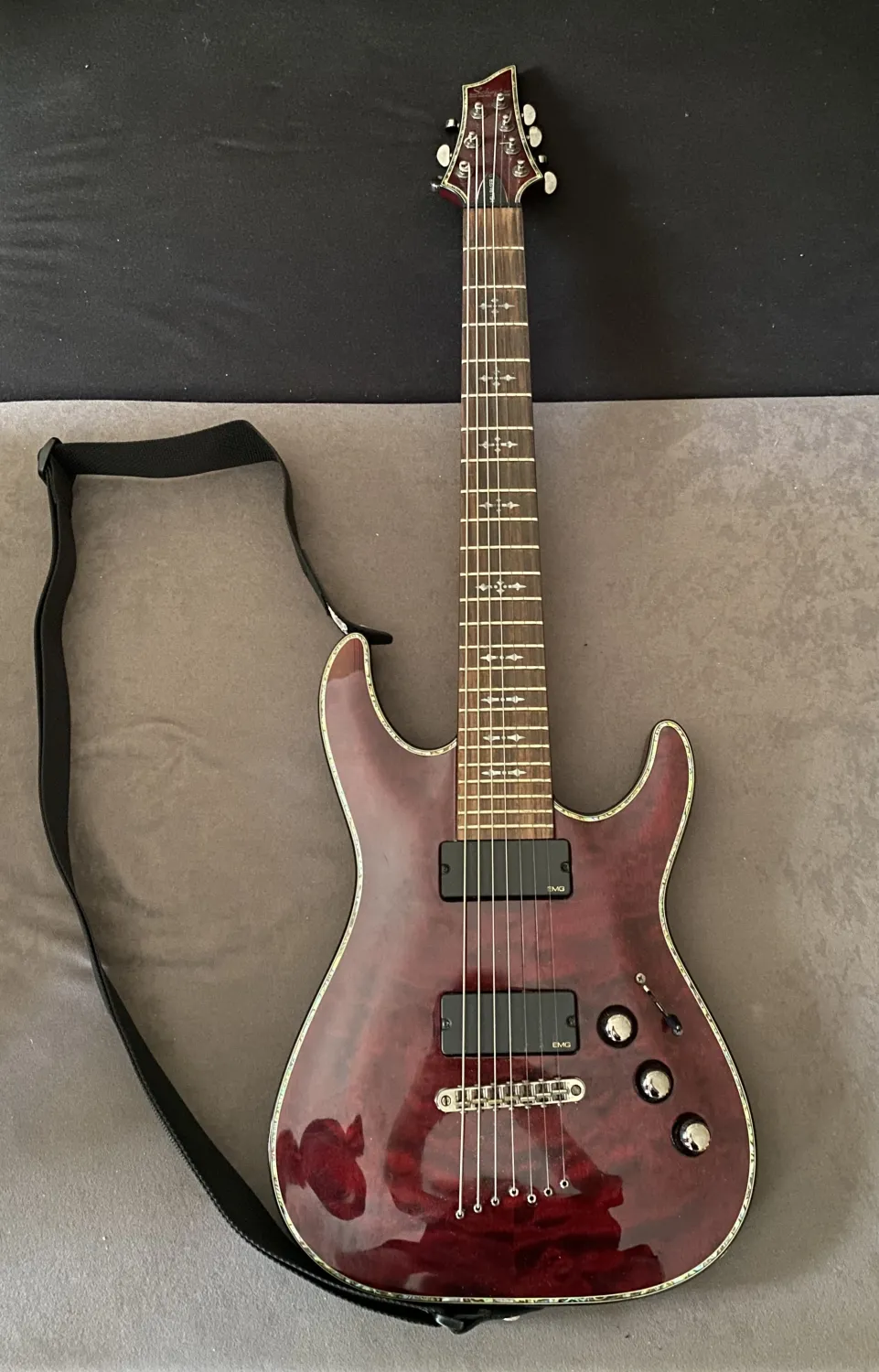Schecter Hellraiser C7 Elektromos gitár 7 húros