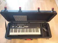 Eladó Hammond M-solo orgona/szintetizátor. Újszerű állapot (basszusgitáros vagyok, csak egy projekthez vettem, de már nincs rá szükségem). + 50000 Ft-ért adok hozzá egy Gator GTSA-KEY49 billentyű keménytok (ami szintén újszerű). [...]