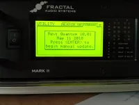 Fractal audio AXE FX II Multieffekt processzor