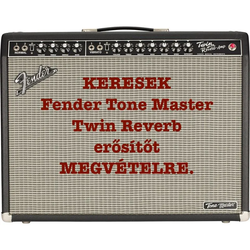 Fender Tone Master Twin Reverb Gitárkombó