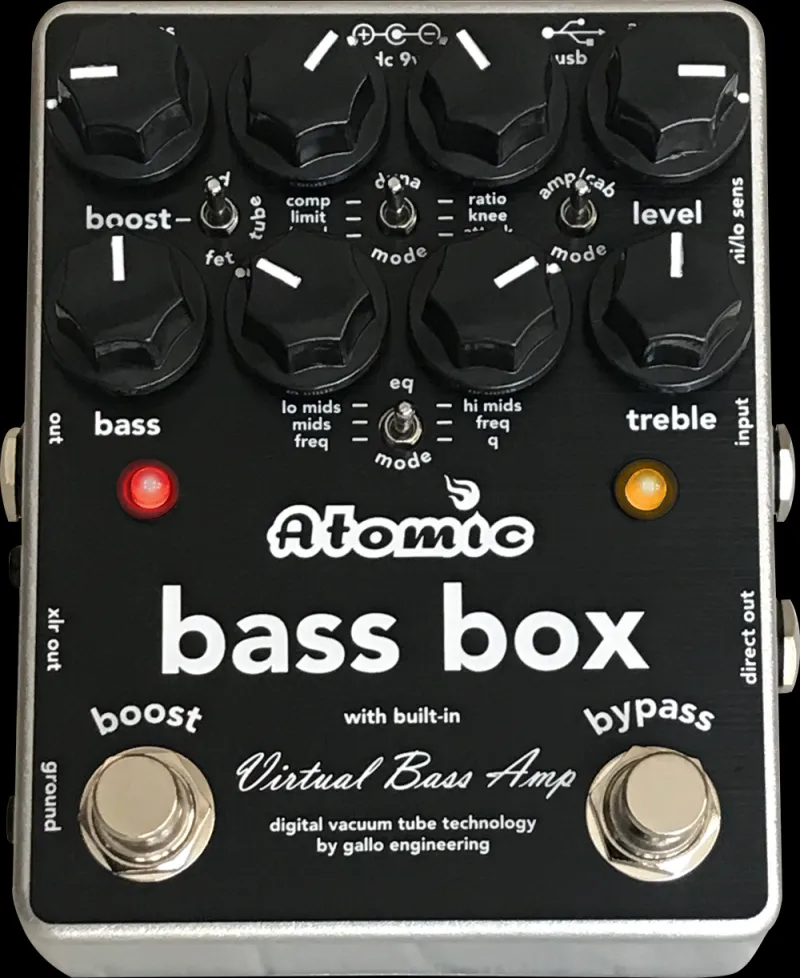 Atomic Bass Box Basszusgitár effekt