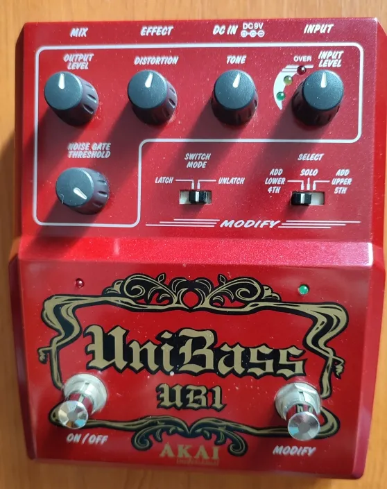 Akai UB1 Unibass Bass pedal 85000 HUF eladó - GS Fanatic