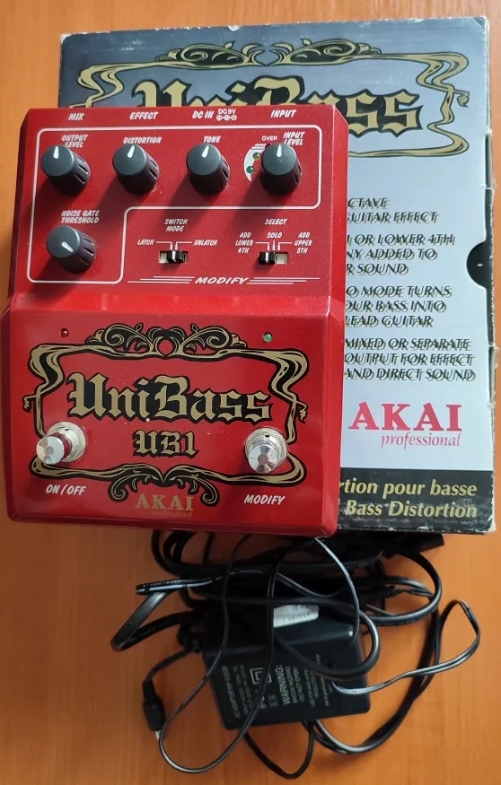 Akai UB1 Unibass Bass pedal 85000 HUF eladó - GS Fanatic