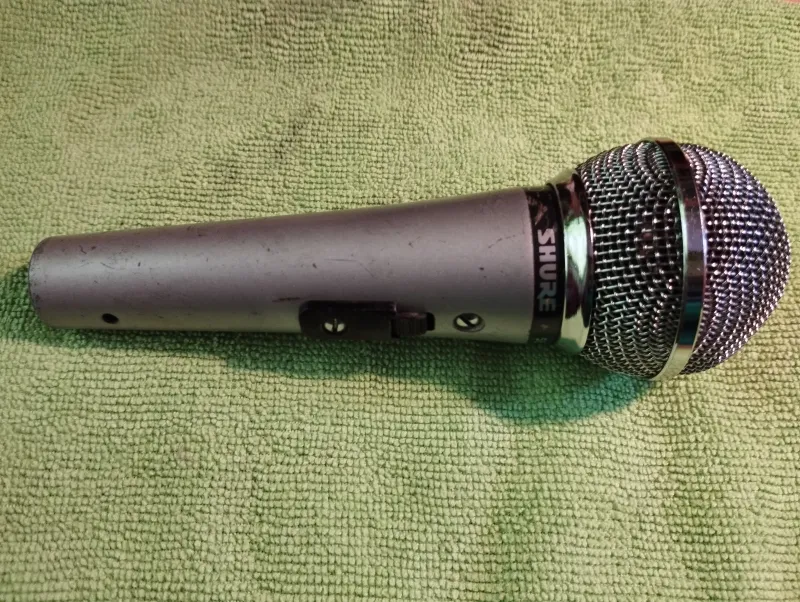 Shure 588SB USA製 ビンテージ ダイナミックマイク - 器材