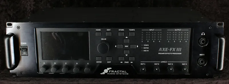 Fractal audio Axe-FX III mark I G66 Multieffekt processzor