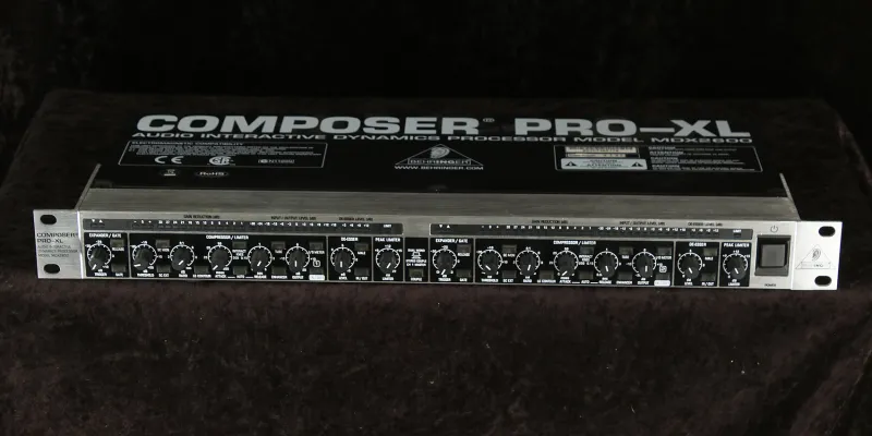 Behringer Composer-XL kompresszorlimiter Effekt processzor