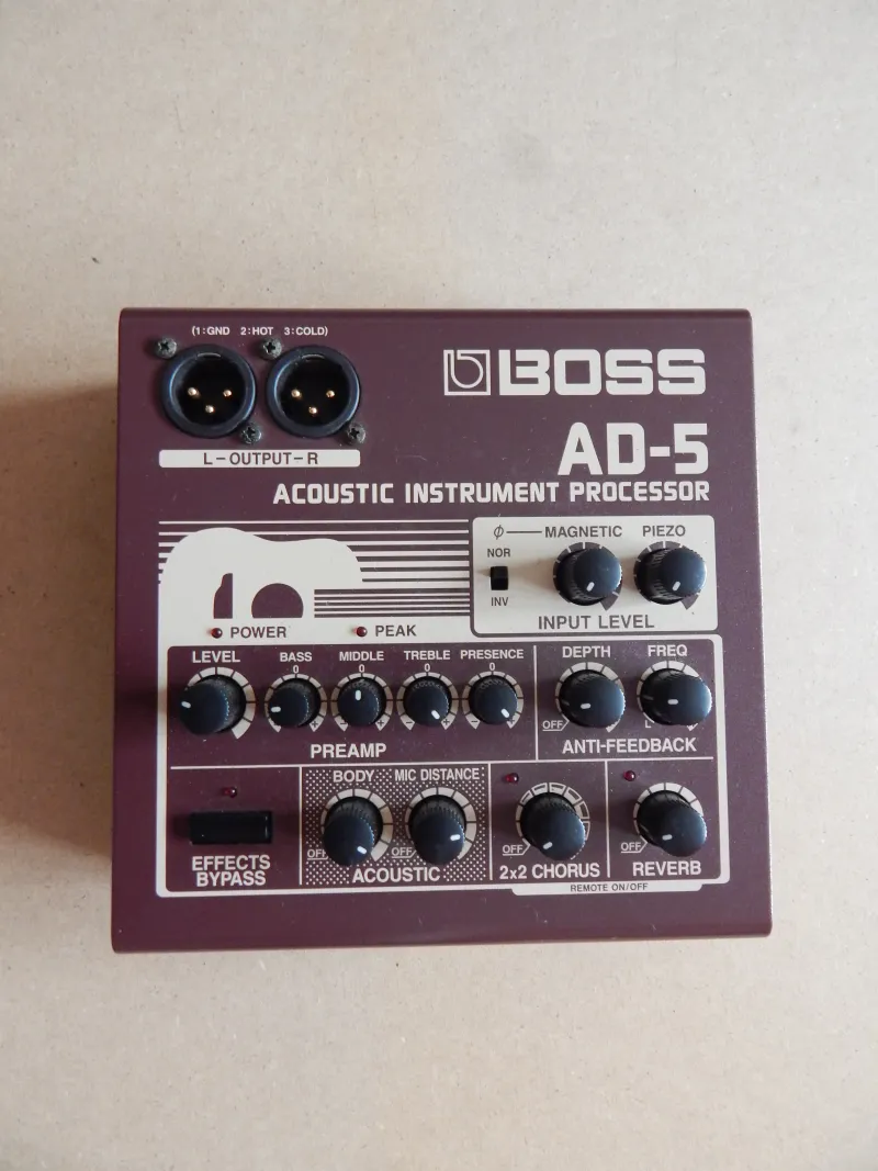 BOSS AD-5 Acoustic guitar multi effect 35000 HUF eladó - GS